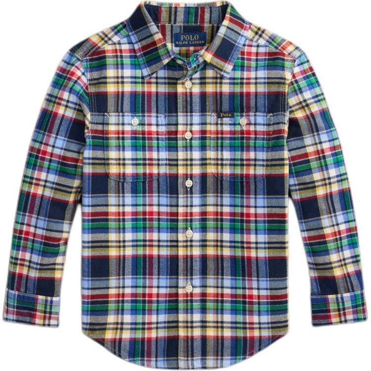 

Детская повседневная рубашка Polo Ralph Lauren, мультиколор