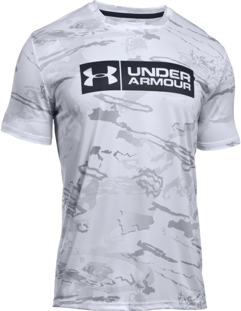 

Under Armor мужские шорты с камуфляжным принтом и коротким рукавом Under Armour, Ridge Reaper Camo Sn (956)/Black