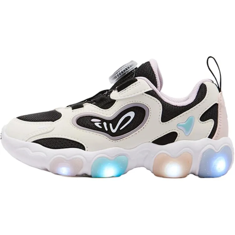 Кроссовки для тренировок low top SWEETHEART Rebound Support детские FILA KIDS, Black/Milk White-BG