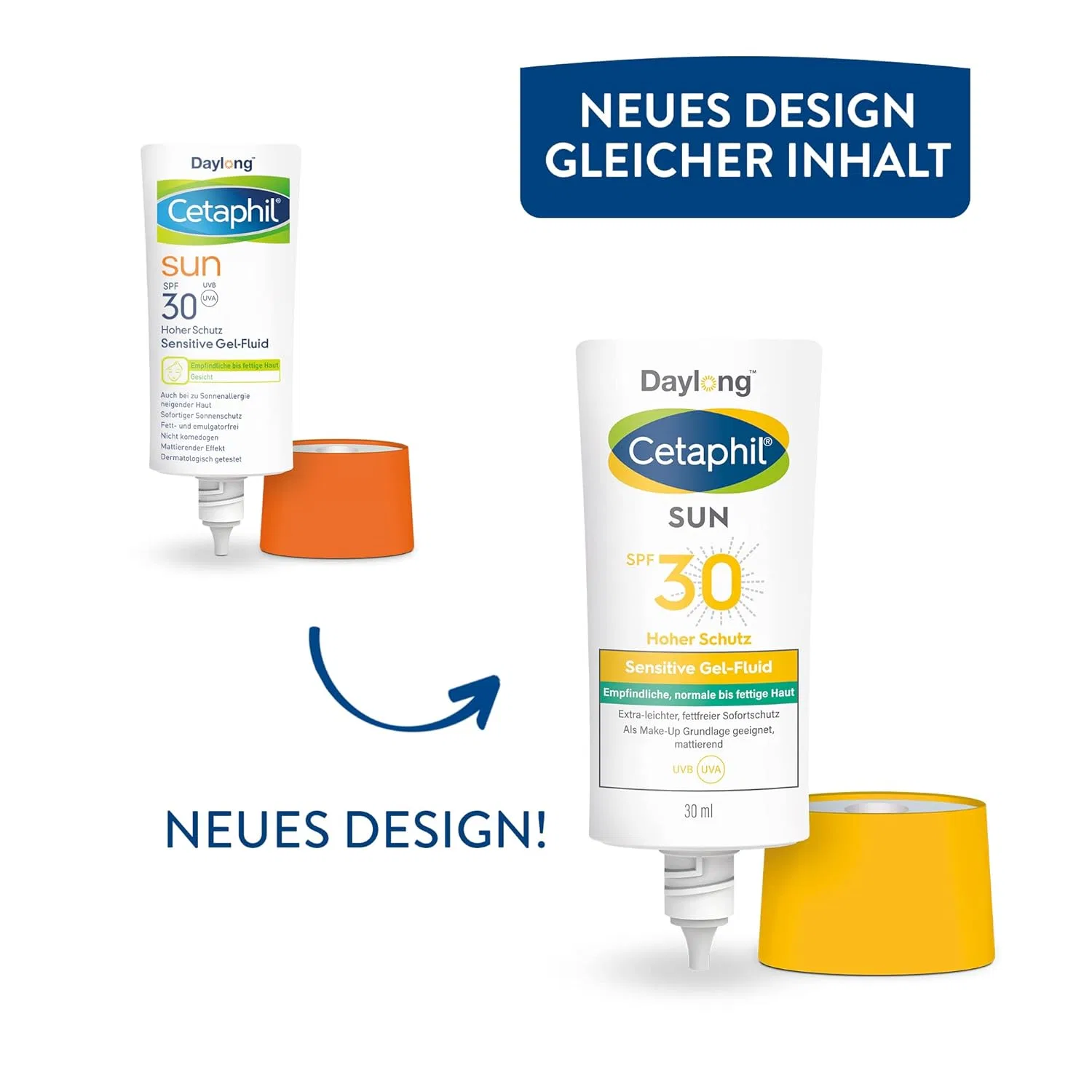 Солнцезащитный гель-флюид для лица SPF 30 от CETAPHIL Sun Sensitive Cetaphil, White