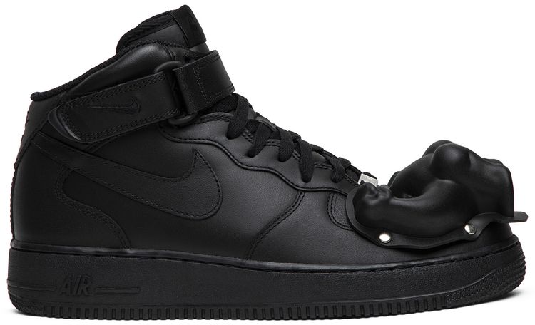 

Кроссовки Nike Comme des Garçons x Air Force 1 '07 Mid 'Dinosaur', черный