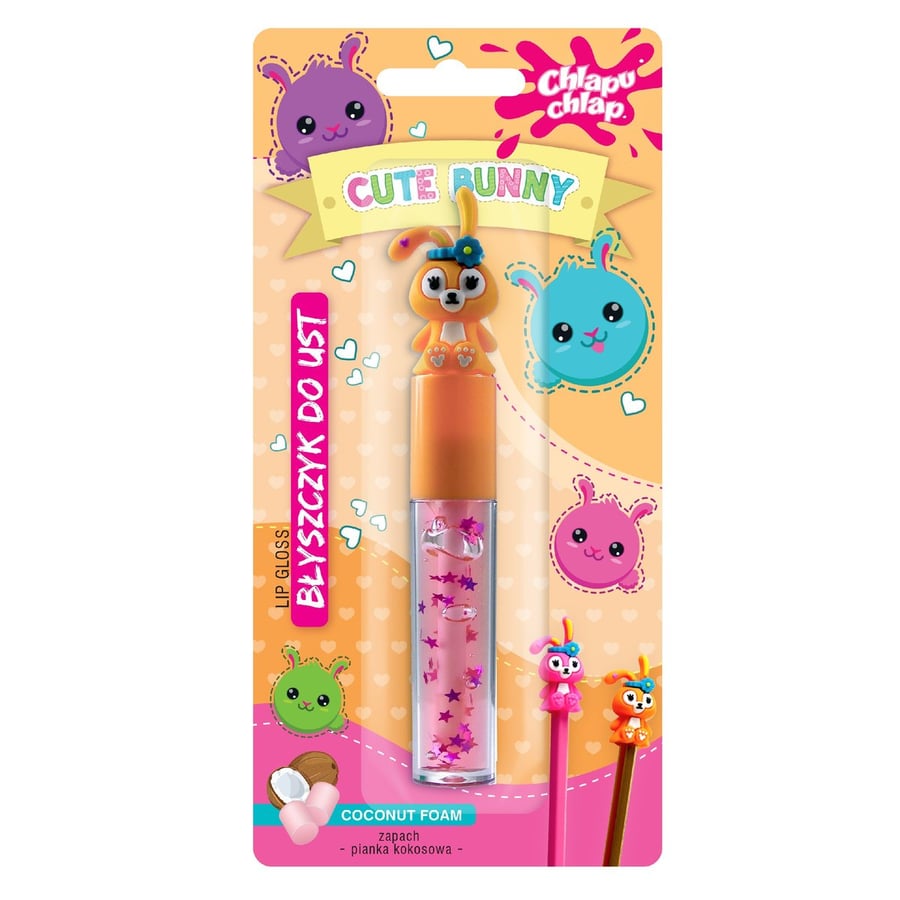 

CHLAPU CHLAP Cute Bunny Lip Gloss - Кокос 1 шт