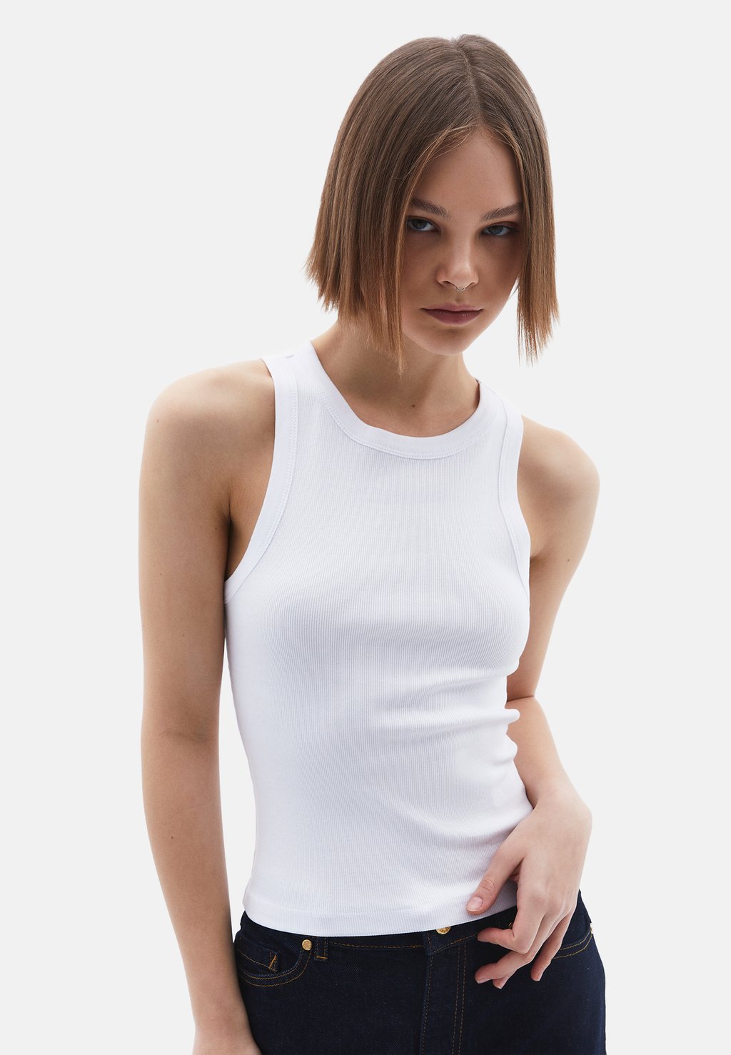

Топ HALTER NECK OXXO, белый
