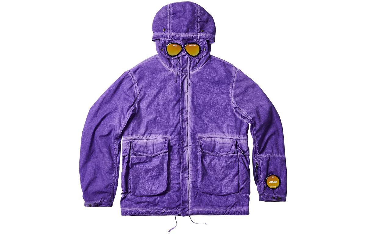 

Куртка унисекс Palace x CP Company с очками, фиолетовый