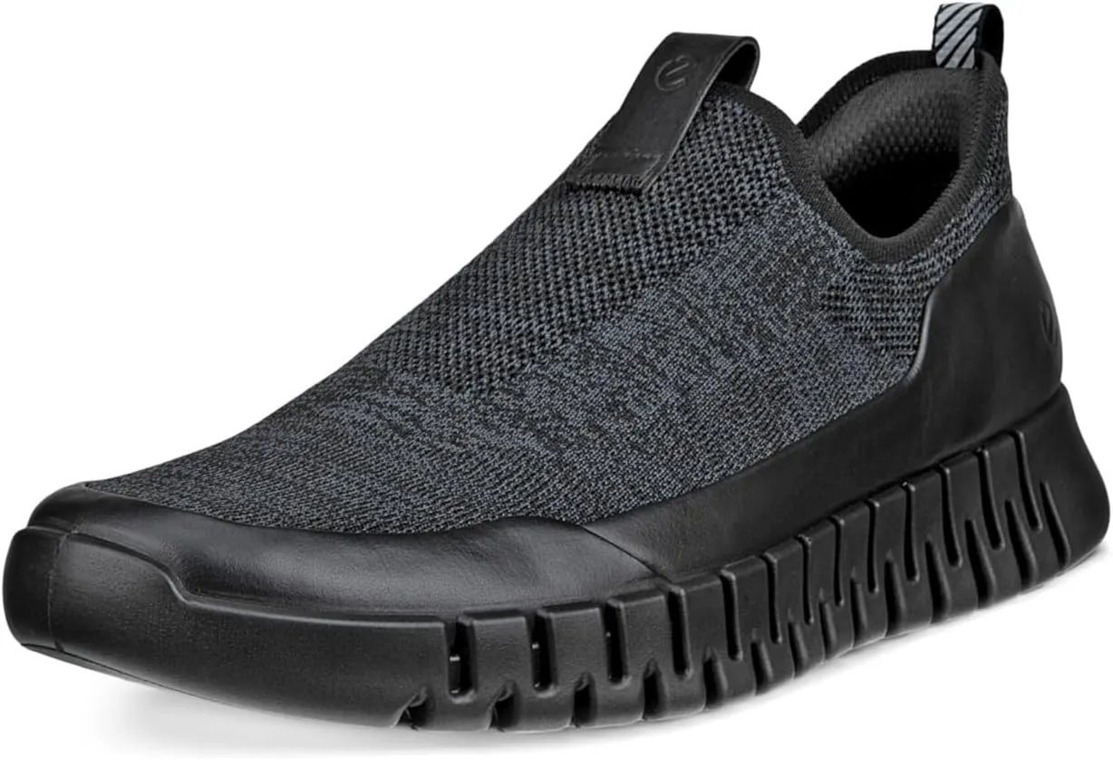 Мужские кроссовки ECCO Gruuv Easy Slip On, черный