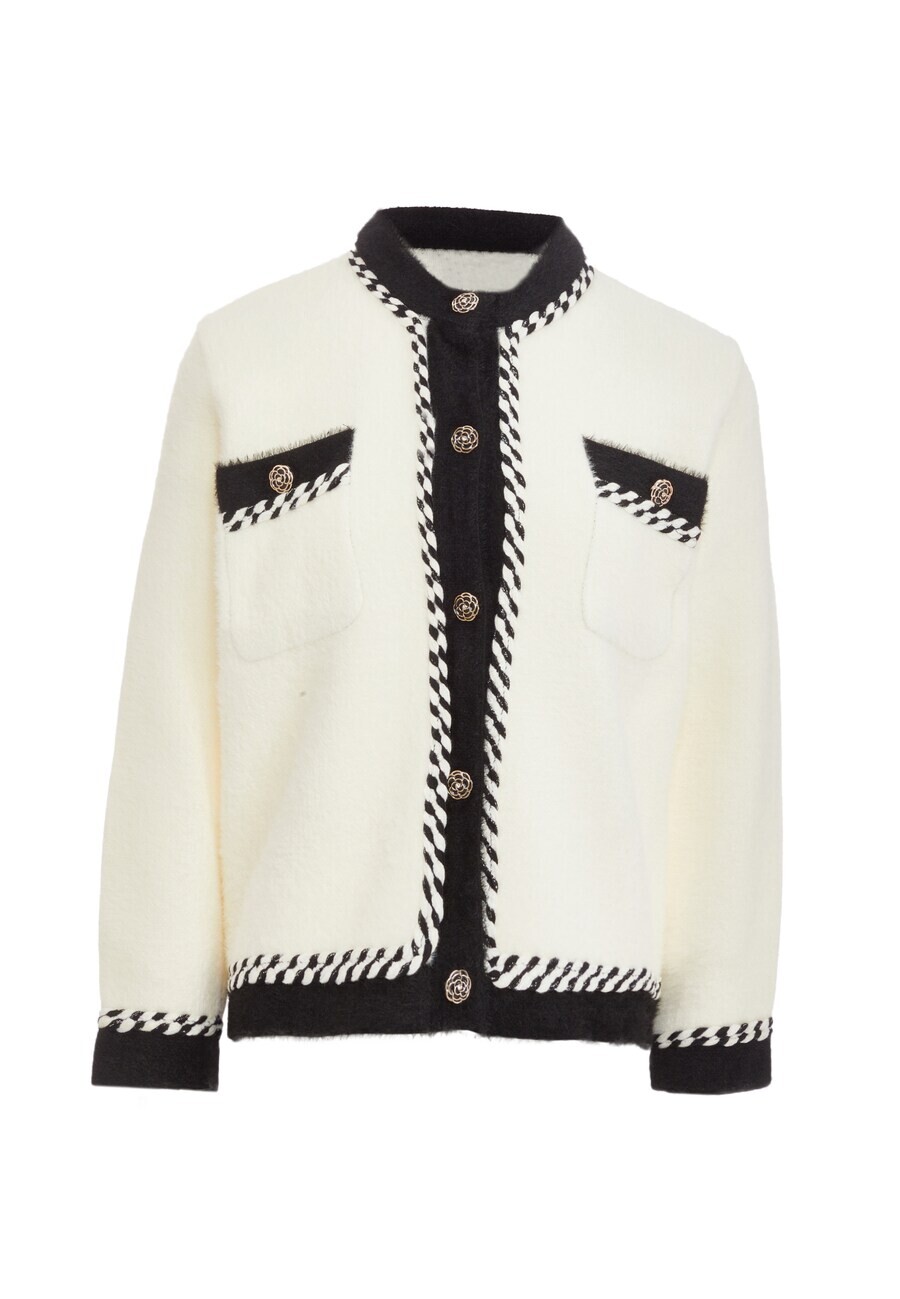 

Вязаный кардиган Carnea, цвет Wool White