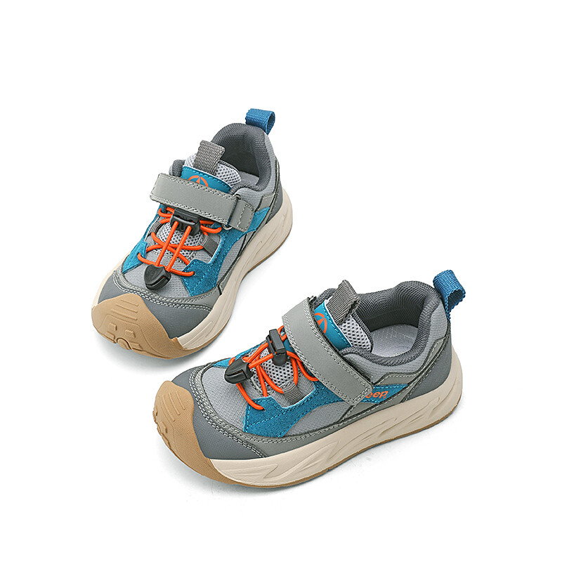 Кроссовки Jeep Kids Lifestyle Shoes Kids Low-top Gray, синий — фото 4