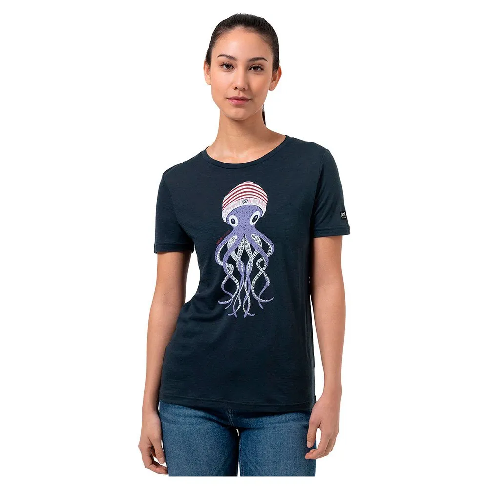 

Футболка с коротким рукавом Super.natural Octopussy, синий