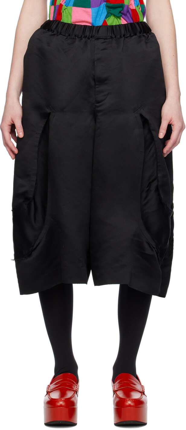 

Шорты с широкими штанинами Black Comme des Garcons