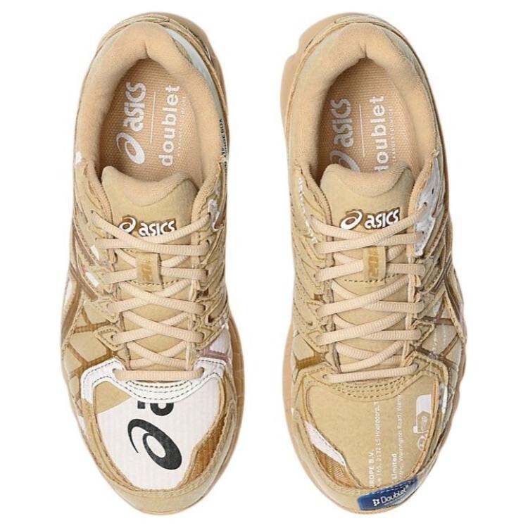 Кроссовки Doublet X Gel-Kayano20 унисекс с низким верхом коричневого/черного/белого цвета Asics — фото 4