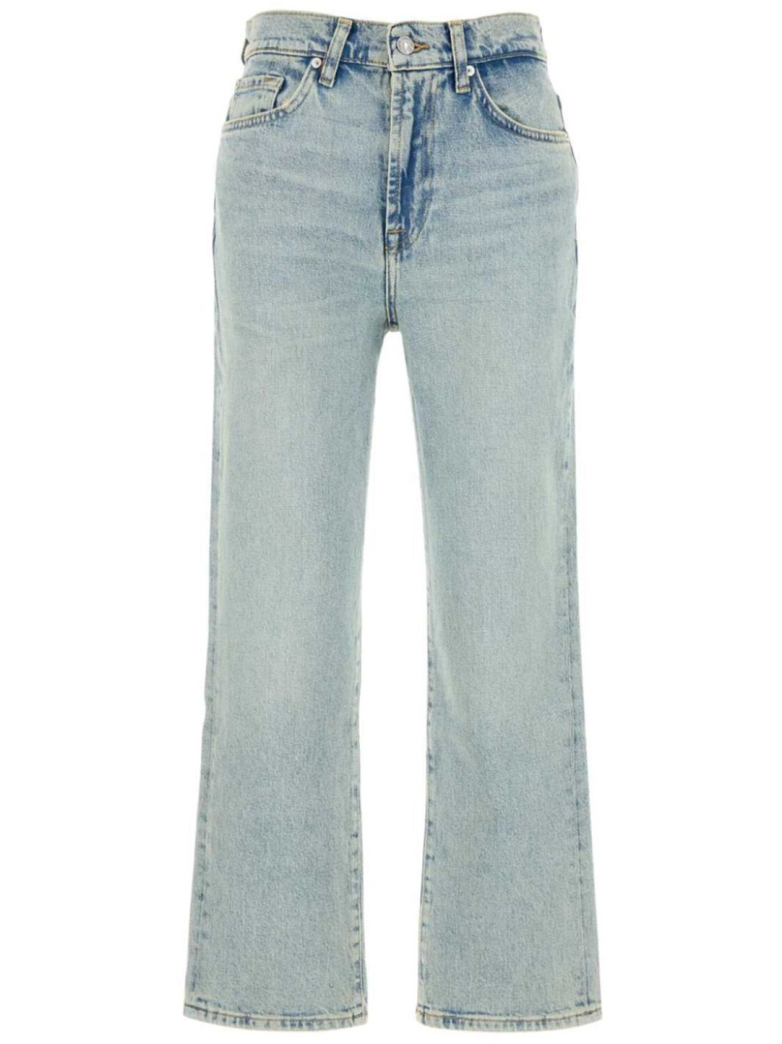 

7 For All Mankind джинсы с нашивкой-логотипом, синий