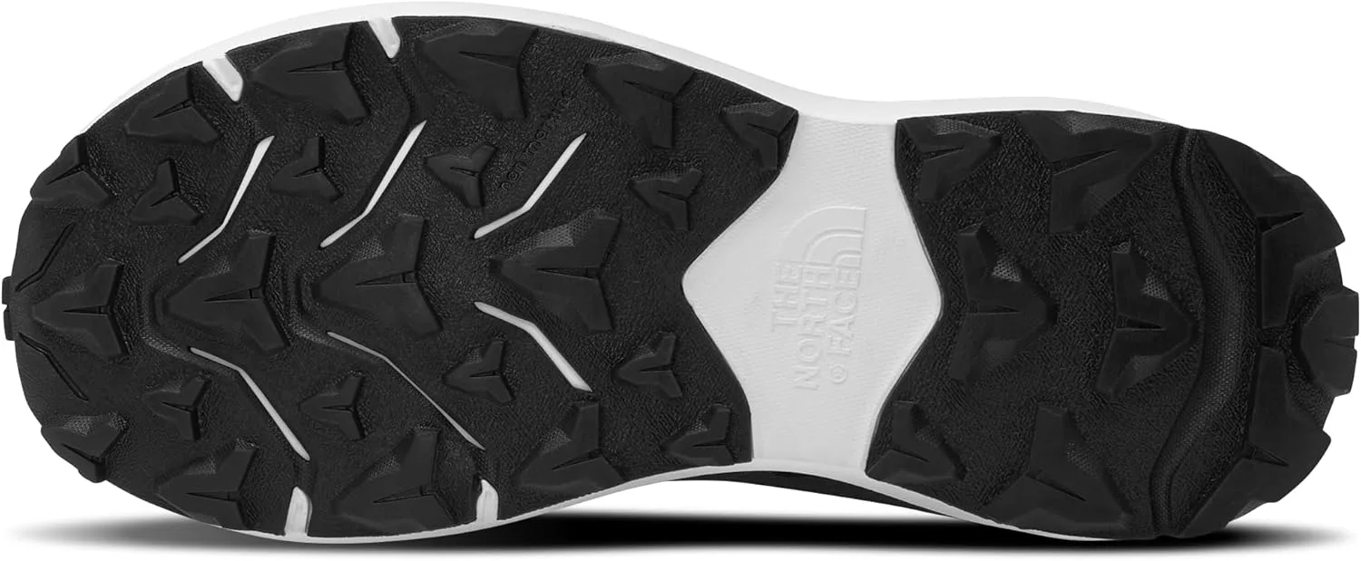 Ботинки для походов The North FACE Unisex-Child Back-to-Berkeley Iv | Резиновая подошва без следов, защищающий голеностоп мягкий воротник, черно-белый — фото 3