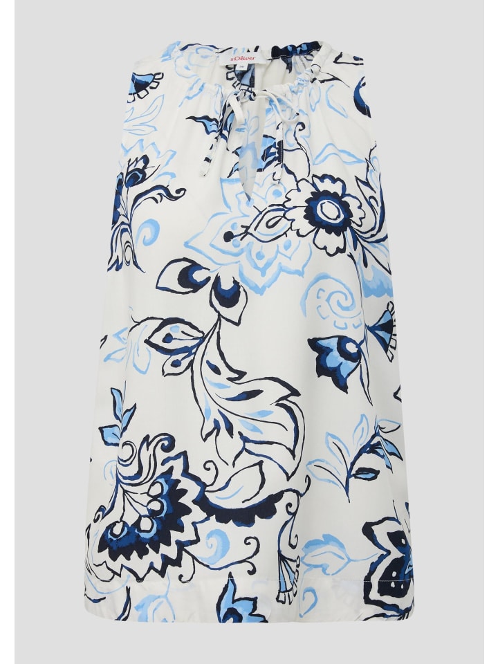 

s.Oliver Блузка цвета 02A4_синий