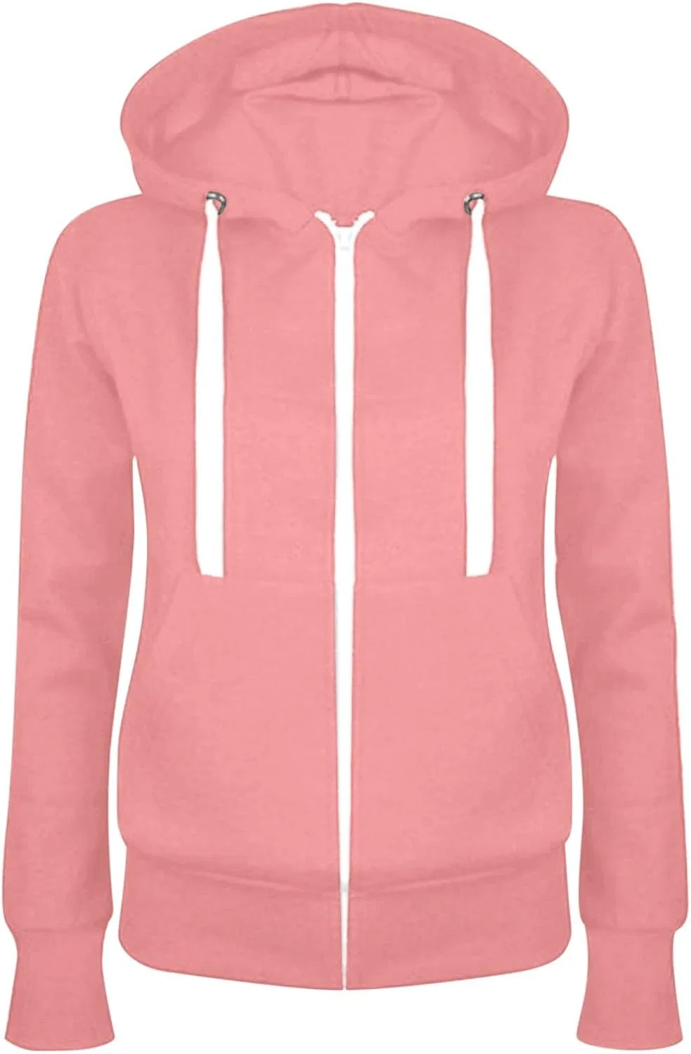 Женская худи молния Y2K, Polyester, #04 Pink