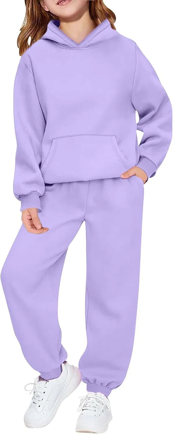 Спортивный костюм из флиса, Generic, 2 предмета, Purple