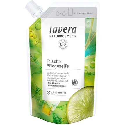 

Мыло Fresh Care с лаймом и лемонграссом 500 мл, Lavera, Зеленый, Мыло Fresh Care с лаймом и лемонграссом 500 мл, Lavera