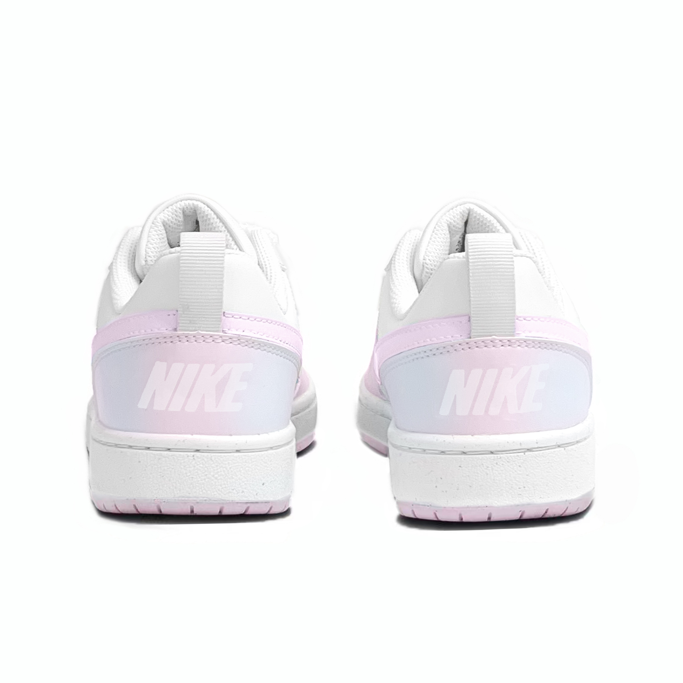 Nike Детские кроссовки для скейтбординга Court Borough Pink Blue Bear с противоскользящим износостойким верхом и низким верхом для подростков — фото 4