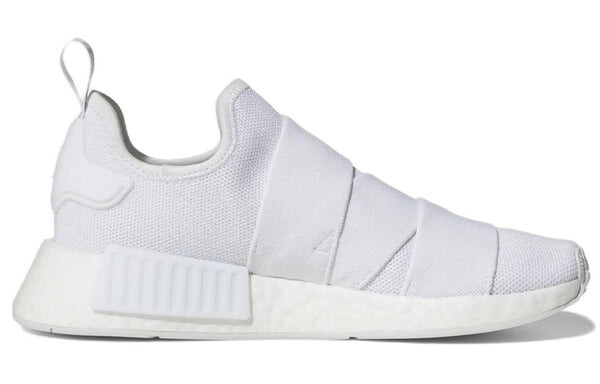 Кроссовки оригиналы nmd_r1 Adidas, белый — фото 2