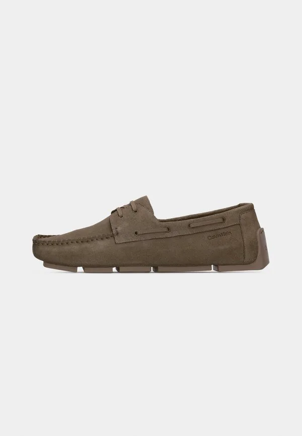 Водительские лодочные туфли Calvin Klein, Desert Taupe — фото 2