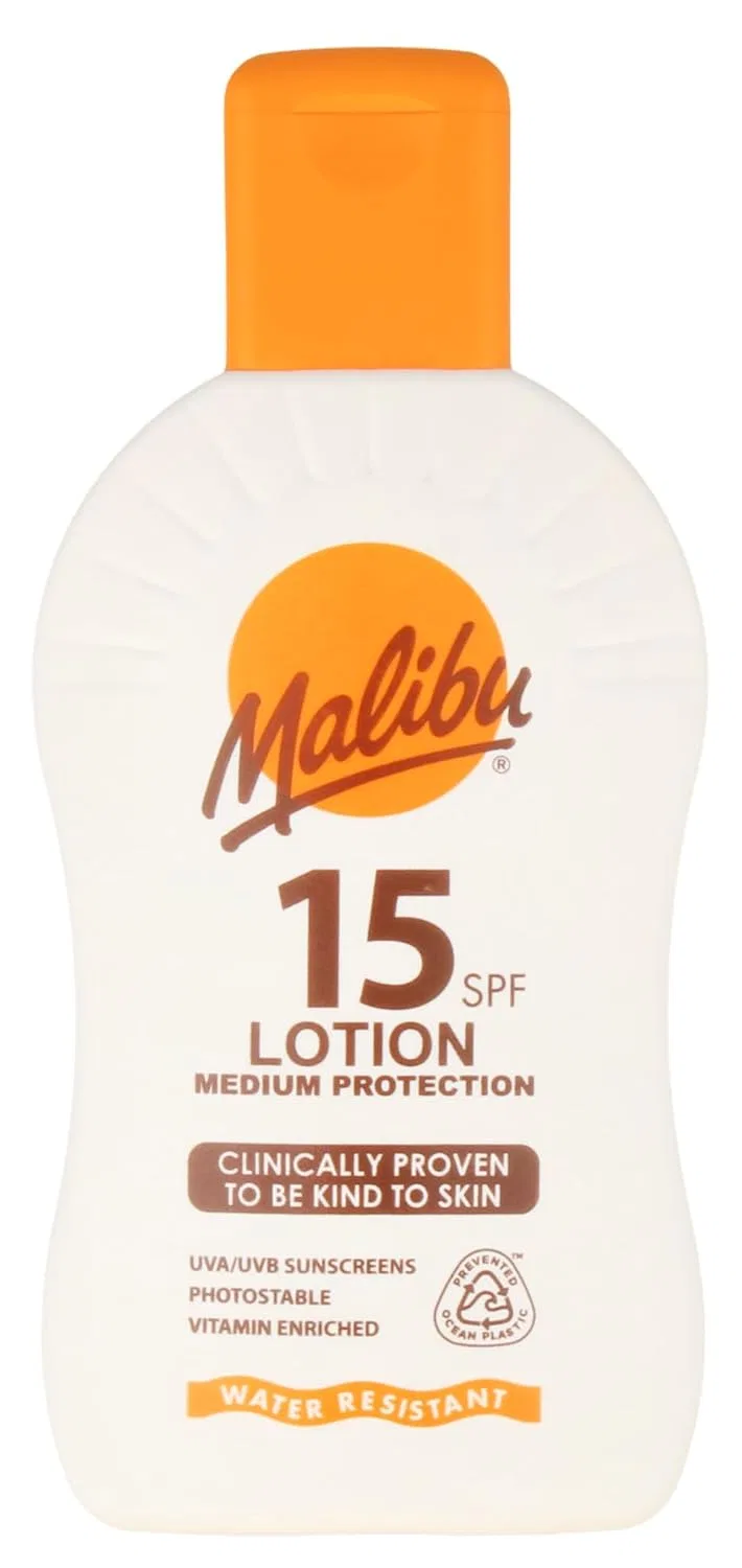 Солнцезащитный лосьон «High Protection» SPF15 от Malibu Malibu
