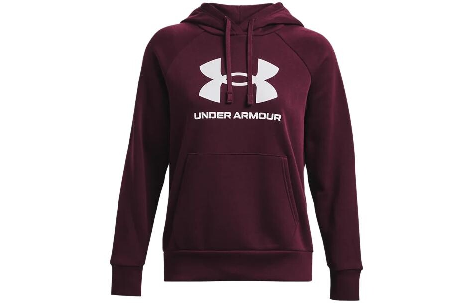 

Толстовка женская темно-красная Under Armour