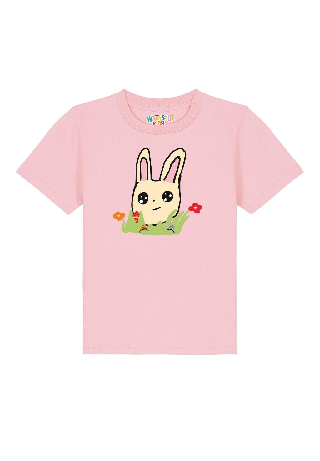 

Футболка с принтом OSTERHASE MIT BLUMEN Watapparel, цвет cotton pink