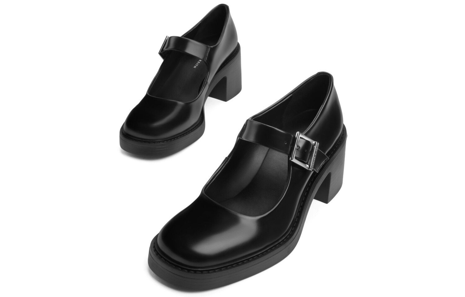 Туфли Мэри Джейн женские низкие Charles&Keith — фото 3