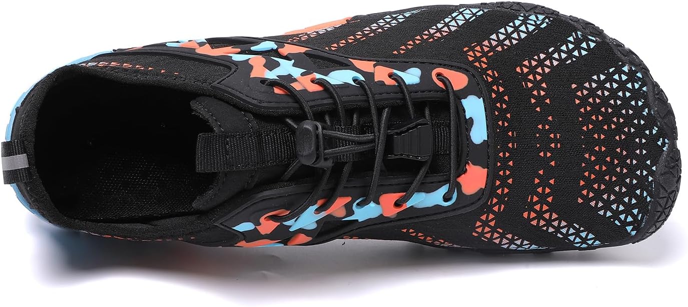 

Походные босоногие кроссовки для женщин и мужчин, дышащая нескользящая обувь для пляжа, плавания, бассейна, реки, с широким носком, для лодки, серфинга, ходьбы, комфортная обувь Ayziemezm, оранжевый