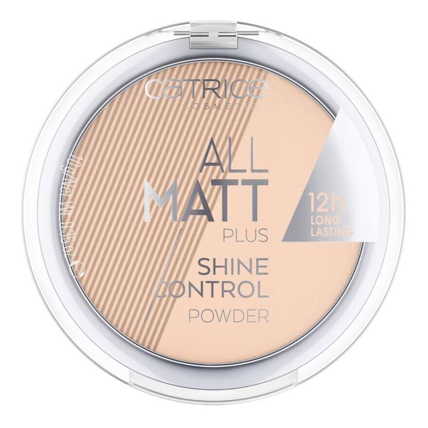

Catrice All Matt Plus Пудра для контроля блеска-025Песочно-бежевый, SAND BEIGE