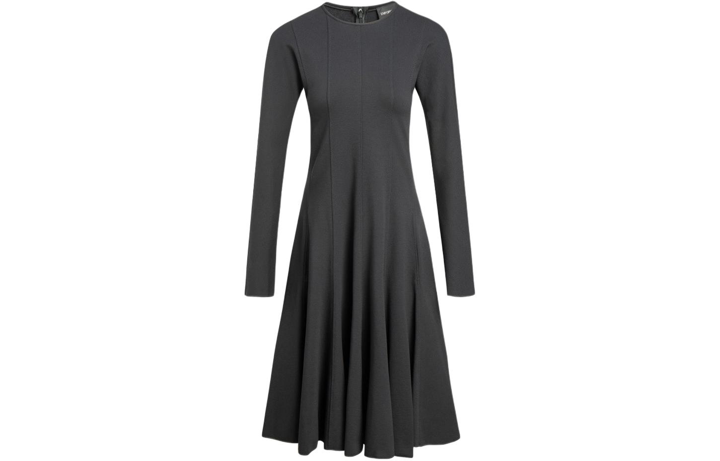 

Женское платье с длинными рукавами EMPORIO ARMANI, черный