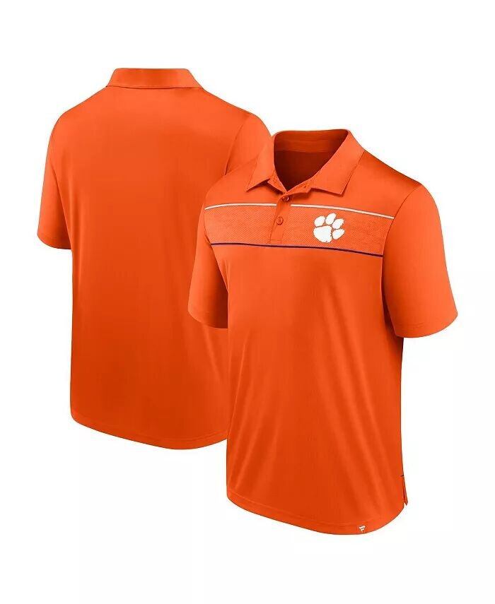 

Мужская оранжевая рубашка-поло Clemson Tigers Defender Fanatics