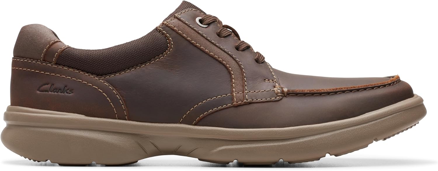 Мужские оксфорды Clarks Bradley Vibe, Beeswax Leather — фото 2