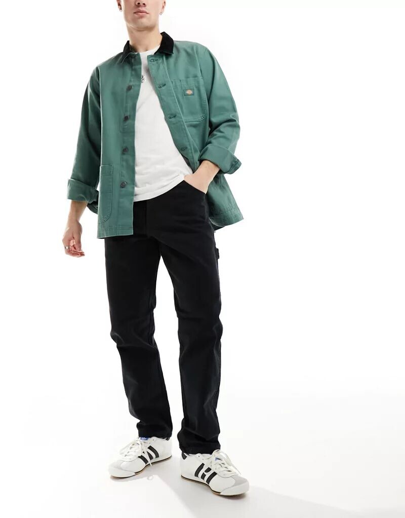 

Черные льняные брюки Dickies Duck Carpenter