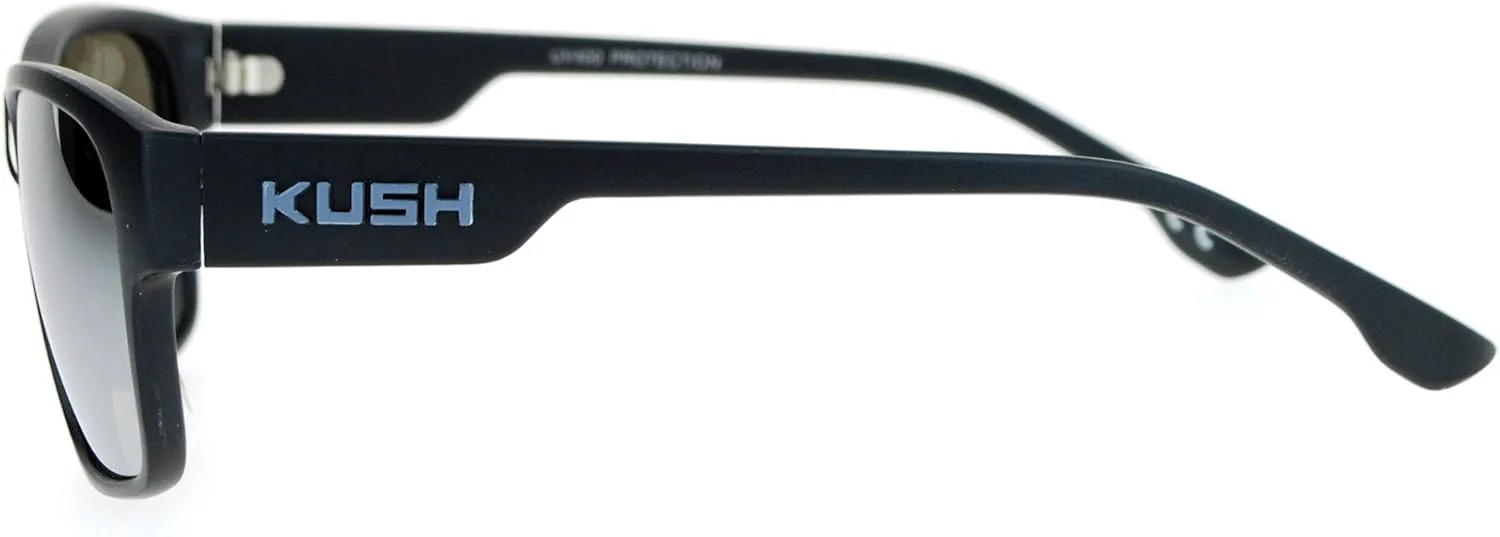 

Солнцезащитные очки PASTL KUSH, квадратная и прямоугольная форма, матовые черные зеркальные линзы, защита от УФ-излучения UV 400, Black Gray (Silver Mirror)