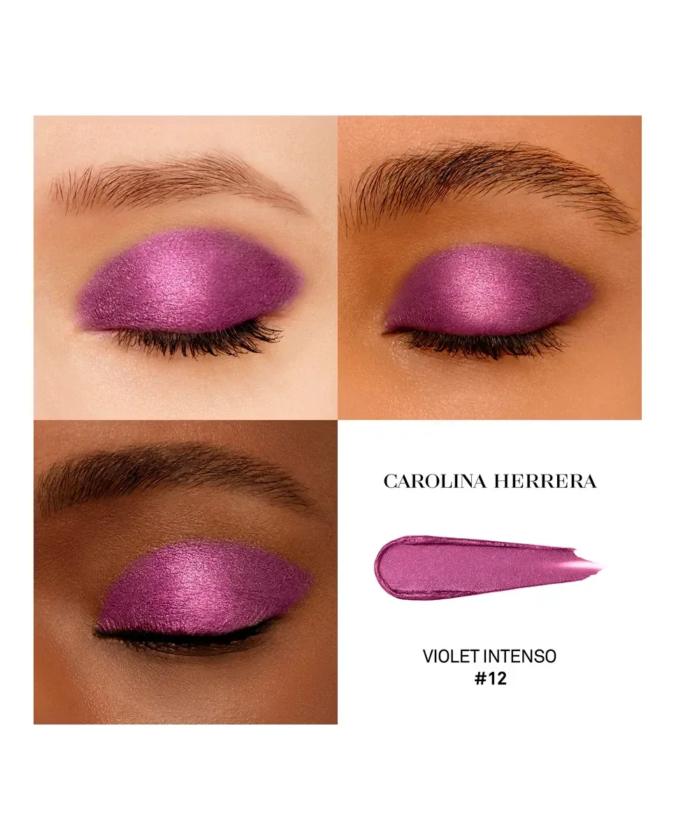 Тени для век в форме стика Chic Eyeshadow Carolina Herrera, 12 Violet Intenso — фото 4