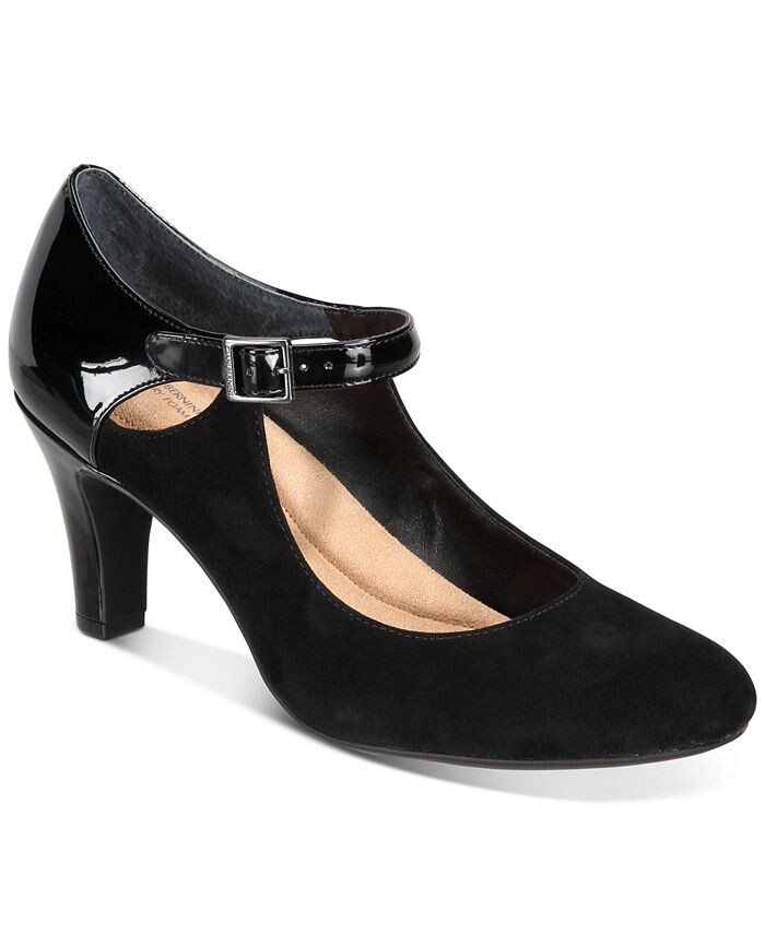 

Туфли Velmah Mary Jane из пены с эффектом памяти Giani Bernini, черный