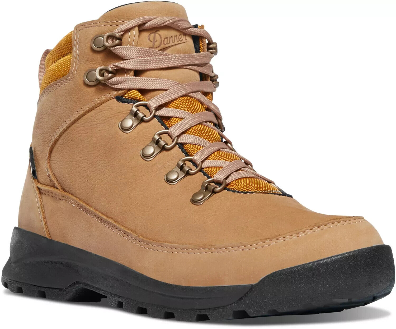 Ботинки Danner Adrika женские 6 Macaroon Pyrite нубук щиколотка походные KHD434, коричневый — фото 2