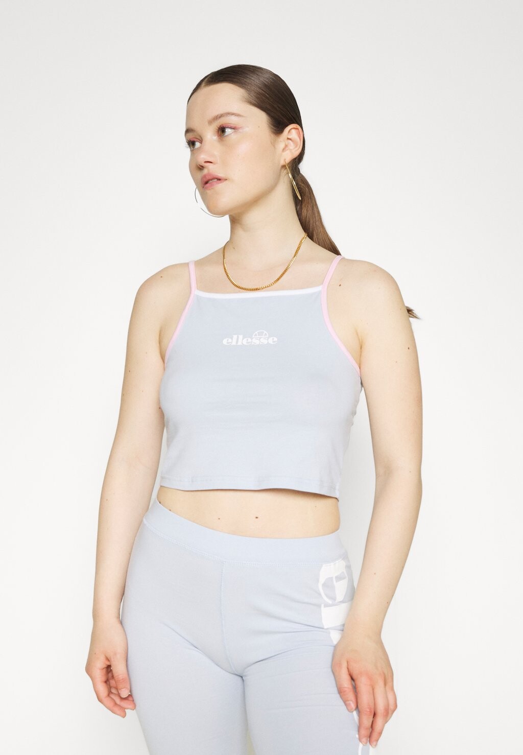 

Топ BUON CROP VEST Ellesse, светло-голубой