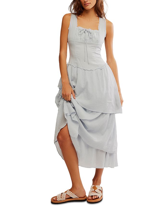 

Free In My Dreams платье миди Free People, синий