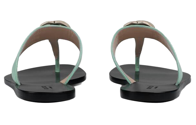 Женские шлепанцы GUCCI GG — фото 3