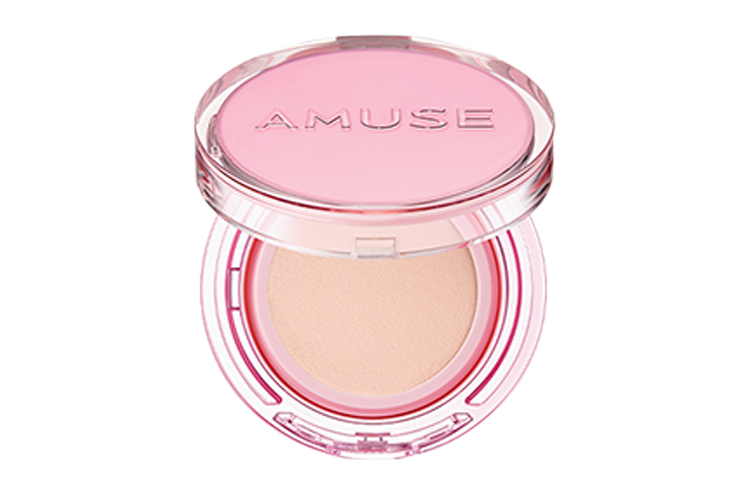 Тональный кушон AMUSE Dew Power Vegan Cushion SPF50+, #01 Pure Powder White, 15 г — фото 2