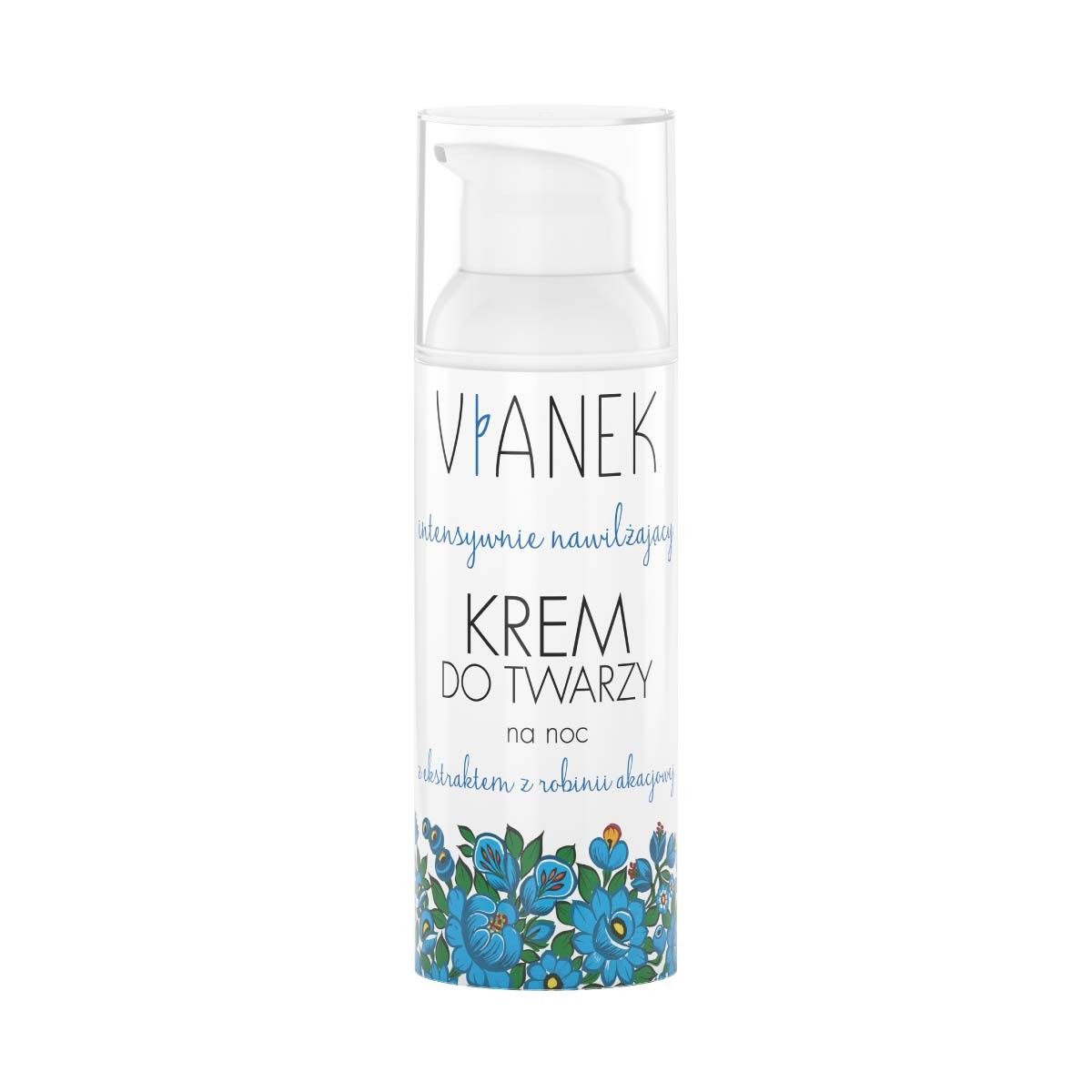 

Vianek Intensywnie Nawilżający крем для лица на ночь, 50 ml