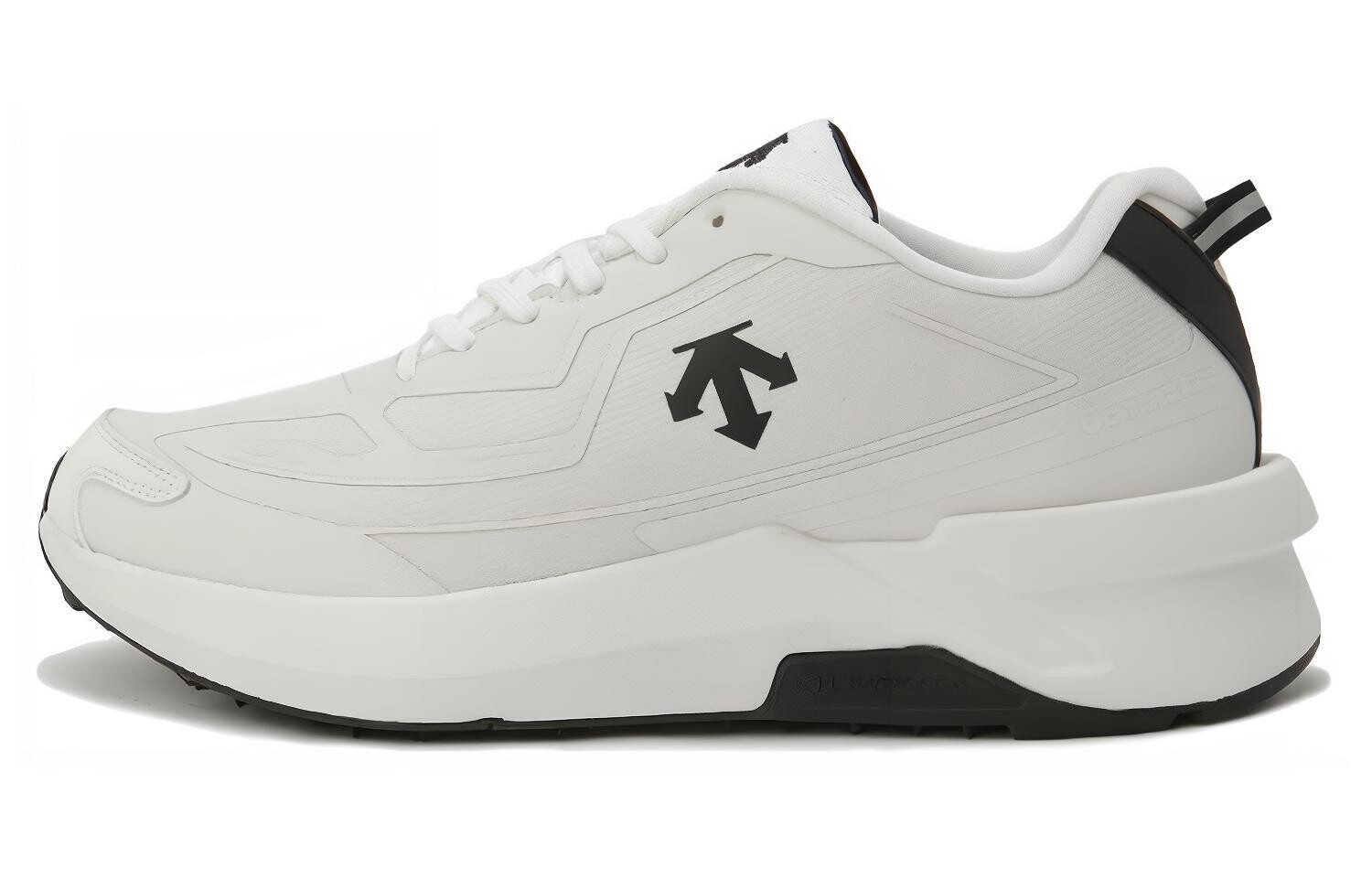 

Кроссовки унисекс с низким верхом белые/черные Descente, Черный, Кроссовки унисекс с низким верхом белые/черные Descente