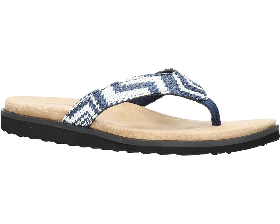 Сандалии Easy Street Stevie, цвет Navy/White Raffia Woven