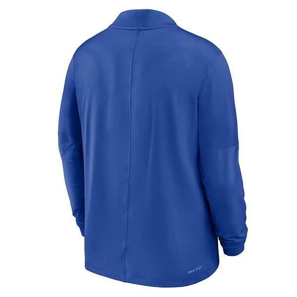 Мужская толстовка Royal Boise State Broncos Dri-Fit с полузастежкой Nike — фото 4