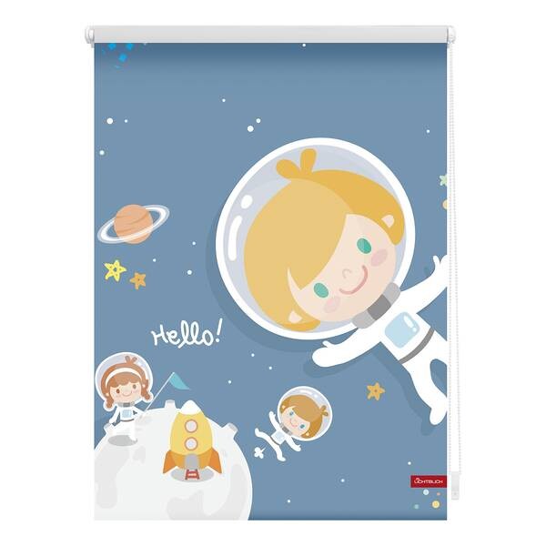 

Рулонные шторы Lichtblick Astronaut, 80x150x6 см, разноцветный