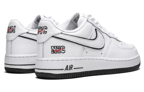 Кроссовки x dover street market air force 1 low Nike, белый — фото 4