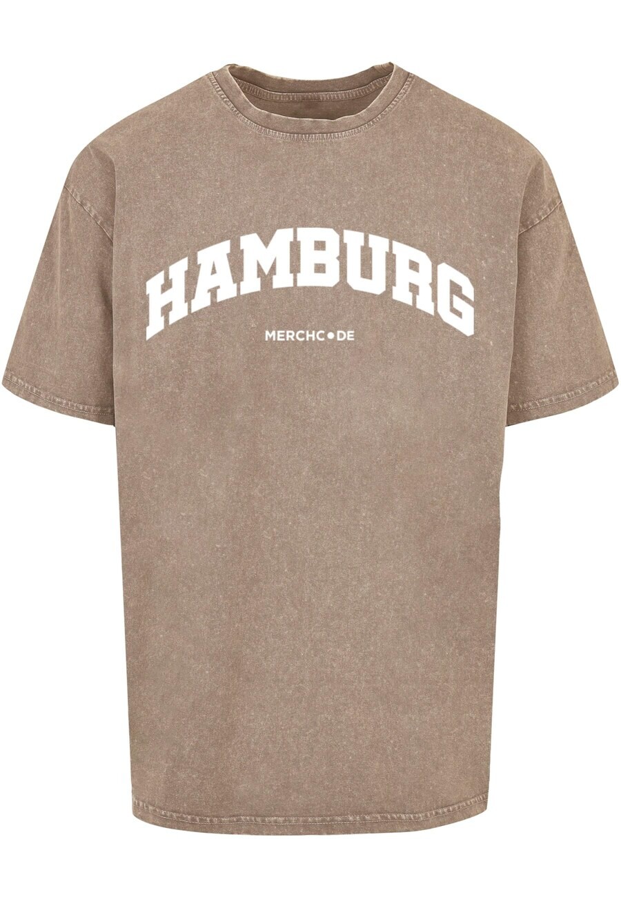 

Футболка Merchcode HAMBURG, коричневый