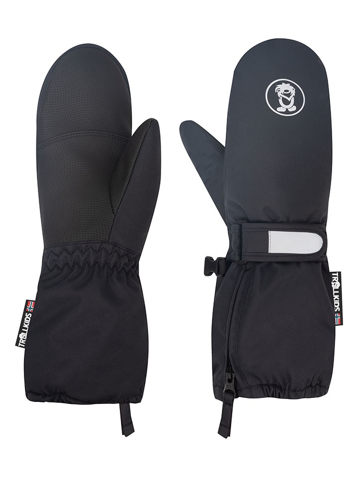 

Trollkids Функциональные варежки "Mitten XT" черного цвета