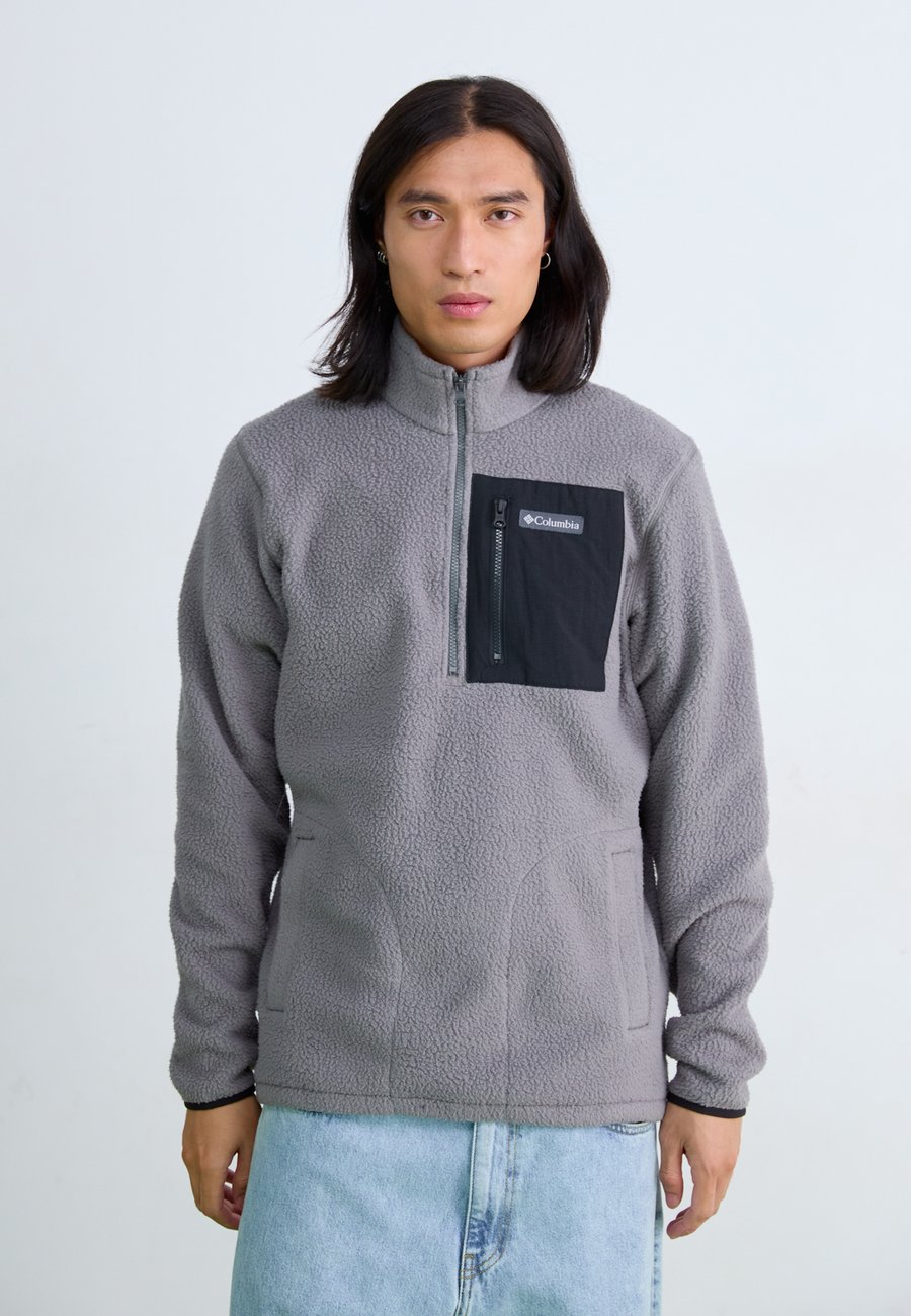 

Джемпер Columbia JASPER RIDGE PEBBLED HALF ZIP , City Grey/Black/Grey